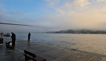 İstanbul’da boğaz ulaşımına sis engeli