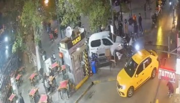 Polisten kaçarken motosikletleri ezdi geçti