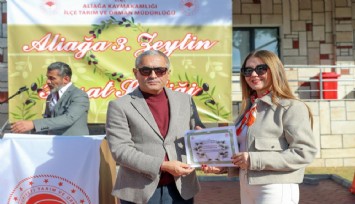 Aliağa'da 3. Zeytin Hasat Şenliği düzenlendi