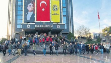 Buca Belediye işçileri grevde: Belediye'nin bütün birimlerinde işler durdu