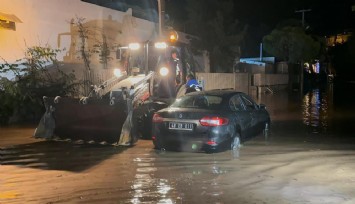 Bodrum sular altında kaldı