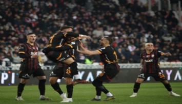 Galatasaray Sivas'ta kazandı, puan farkını açtı: 2-3