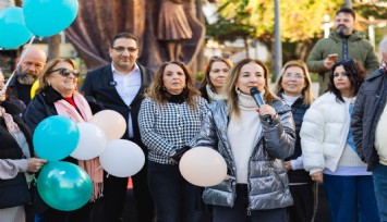 SMA’lı Çağla için sevinç balonları uçuruldu