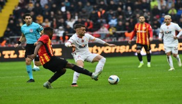 Kayseri'de Galatasaray farkı: 1-5