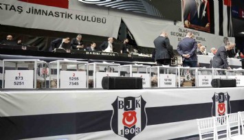 Beşiktaş'ta oy sayma işlemi başladı