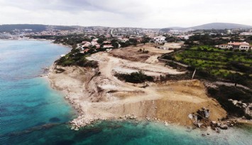 Çeşme Ayayorgi Koyu’nda kaçak inşaat