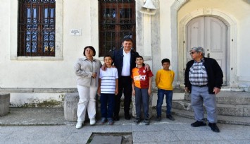 Başkan Tugay Karaburun'un köylerini ziyaret etti