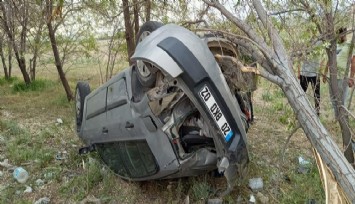 Denizli'den Mersin'e cenaze için yola çıkan aile Konya'da kaza yaptı: 1'i ağır 4 kişi yaralandı