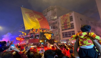 Göztepe coşkusu İzmir’i sardı