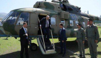 Paşinyan’ı taşıyan helikopter zorunlu iniş yaptı