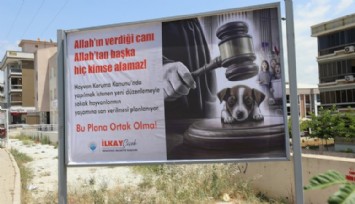 İzmir'de 'İtlaf' hazırlığına billboardlu tepki