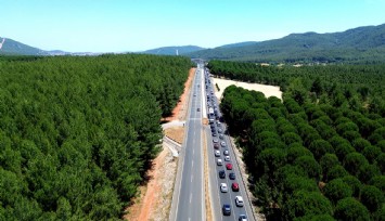 Muğla’ya 3 günde 140 bin araç giriş yaptı