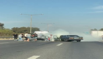 Aydın İzmir Otoyolu'nda trafik kazası: 1 ölü, 2 yaralı