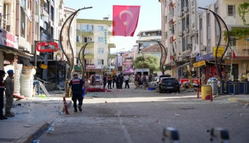 Torbalı'da patlamanın olduğu bölgede hasar tespit çalışmaları başladı