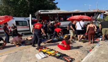 Muğla'da freni boşalan otobüs facia yarattı: 2 kişi hayatını kaybetti, 4'ü ağır 28 kişi yaralı