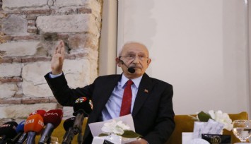 Kılıçdaroğlu sansür yasanının 116. Yılında İzmir'de konuştu: Medya susarsa tarikat yurtlarında istismar edilen çocuklar susar