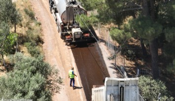 Büyükşehir 3 ayda 40 kilometrelik köy yolu yeniledi