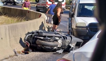 İzmir'de zincirleme kaza: 1 can kaybı, 6 yaralı