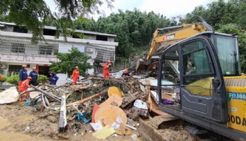 Çin'de sel ve toprak kayması: 7 ölü, 3 kayıp