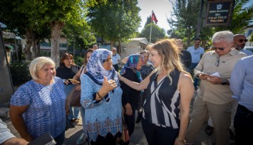 Başkan Mutlu mahalleleri adım adım geziyor