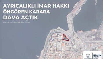 İzmir’in merkezindeki Sit alanında ayrıcalıklı imarı Konak Belediyesi yargıya taşıdı