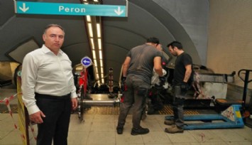 Bitmeyen merdiven tadilatları Metro A.Ş Genel Müdürü Sayılkan’ı görevinden etti