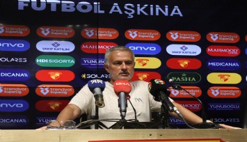 Jose Mourinho: “Türk futboluna adapte olmam gerekiyor”