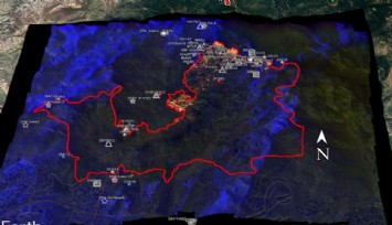 NASA’dan İzmir yangını tespiti: 4400 hektar alan zarar gördü