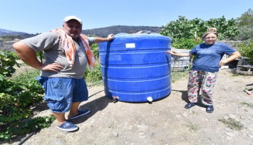 Büyükşehir’den üreticinin su talebine acil çözüm