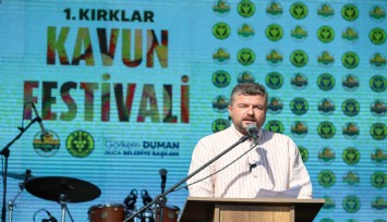 Buca’da kavun festivali coşkusu: Duman'dan üreticiye destek sözü