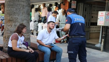 Denizli'de izmarit timi görev başında