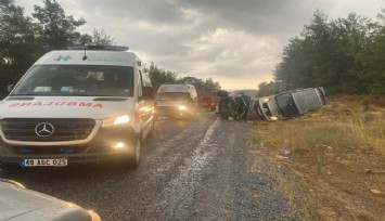 Muğla'da iki kaza: 1 can kaybı, 14 yaralı