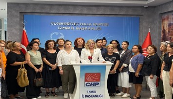 CHP'li kadınlardan eğitim açıklaması: AKP çocuklarımıza bir öğün yemek ve içme suyu bile vermiyor