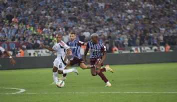 Trabzonspor, Beşiktaş ile 1-1 berabere kaldı