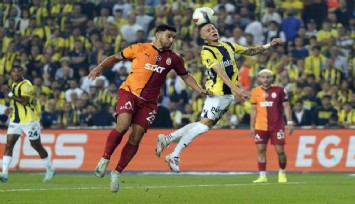 Nefes kesen derbi: Fenerbahçe: 1- Galatasaray: 3