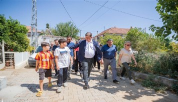 Büyükşehir'den yangın mağduru öğrencilere kırtasiye desteği