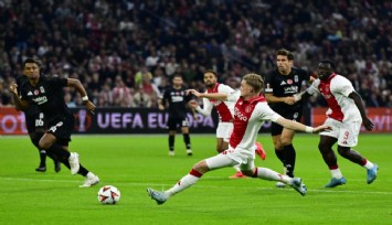 Beşiktaş, Ajax'a farklı mağlup: 4-0