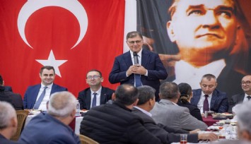 Başkan Tugay: İzmir'in tüm ilçelerini dengeli ve adil şekilde hizmetle buluşturacağız