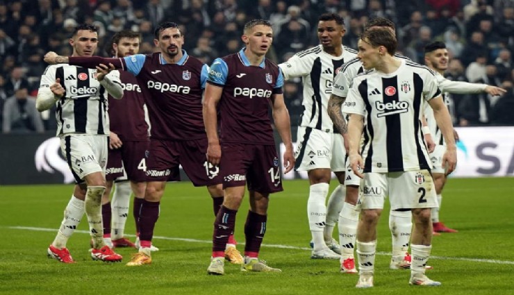 Beşiktaş, Trabzonspor'u evinde 2-1 yendi