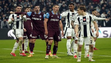 Beşiktaş, Trabzonspor'u evinde 2-1 yendi