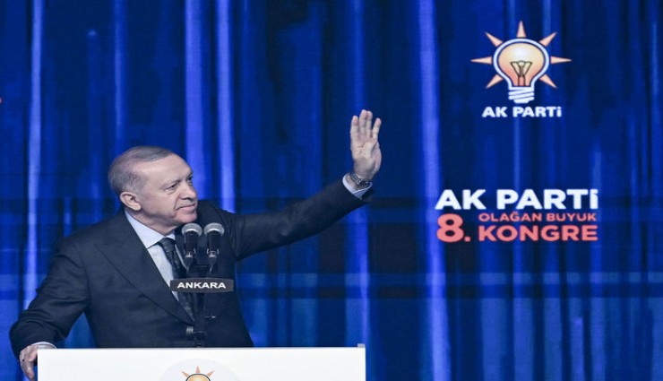 Cumhurbaşkanı Erdoğan'dan AK Parti Kongresinde önemli açıklamalar