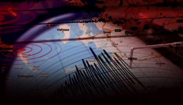 Ege Denizi'nde 4.8 büyüklüğünde deprem