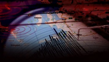 Ege Denizi'nde 4.8 büyüklüğünde deprem