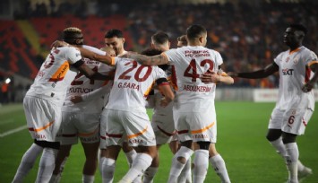 Galatasaray, Gaziantep'te tek golle kazandı